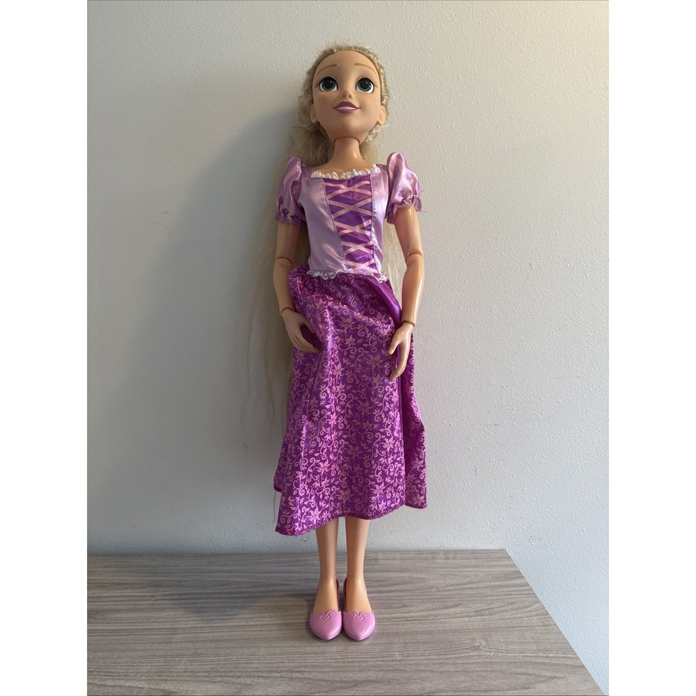 Disney Playdate Jakks Tangled Rapunzel Princess My Size 32" Large Poseable Doll